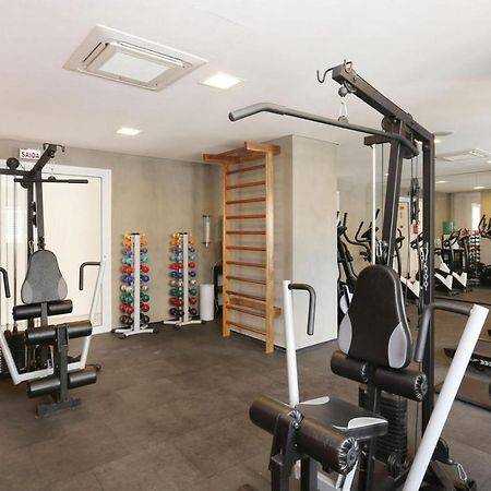상파울루 Loft Com Piscina, Academia, 100 Metros Do Metro 아파트 외부 사진