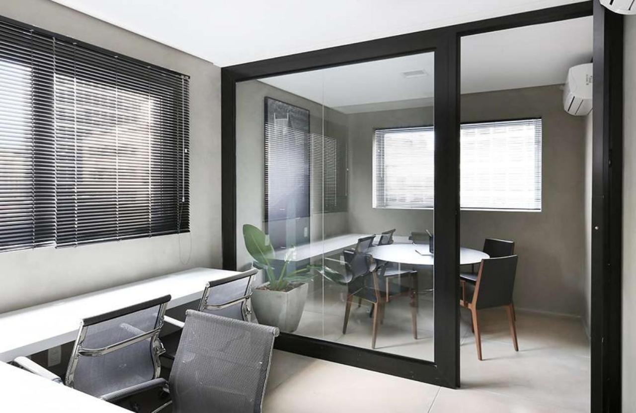 상파울루 Loft Com Piscina, Academia, 100 Metros Do Metro 아파트 외부 사진